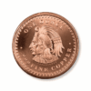1 Oz Copper Aztec Calendar Front - GBI