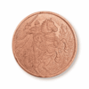 1 Oz Copper King Richard the Lionheart Front - Knight Series