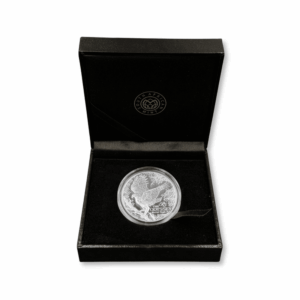 1 Oz Silver Odyssey of the Sky - Martial Eagle - Box - GBI