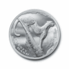 5 Oz Silver Cheetah Front - The African Range